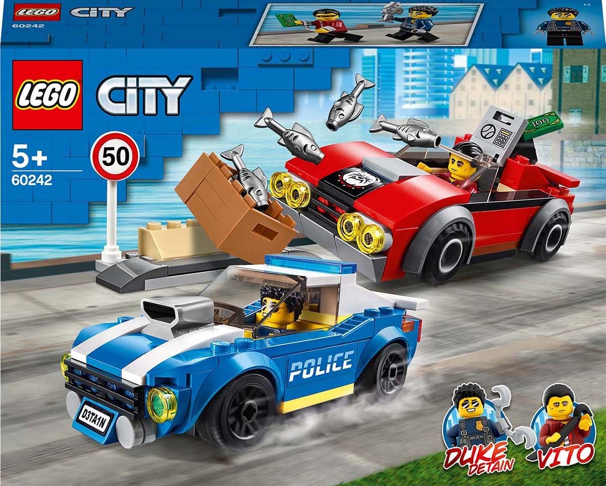 LEGO City Police 60242 Pidätys maantiellä
