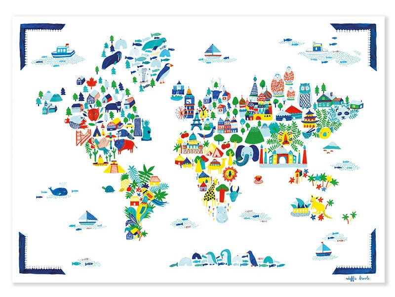 Fine Little Day Juliste World Poster