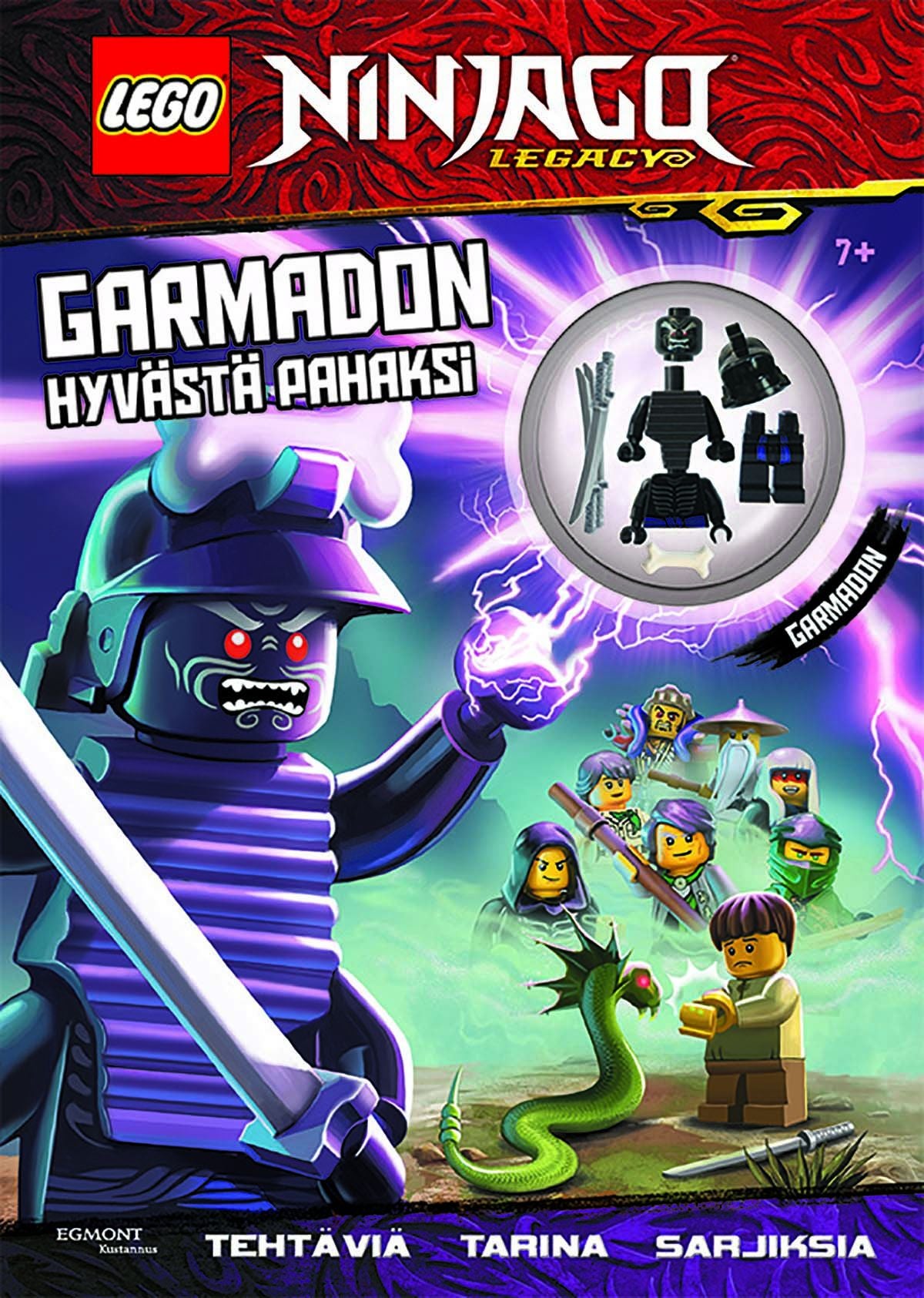 Lego NINJAGO Garmadon Hyvästä Pahaksi Puuhakirja