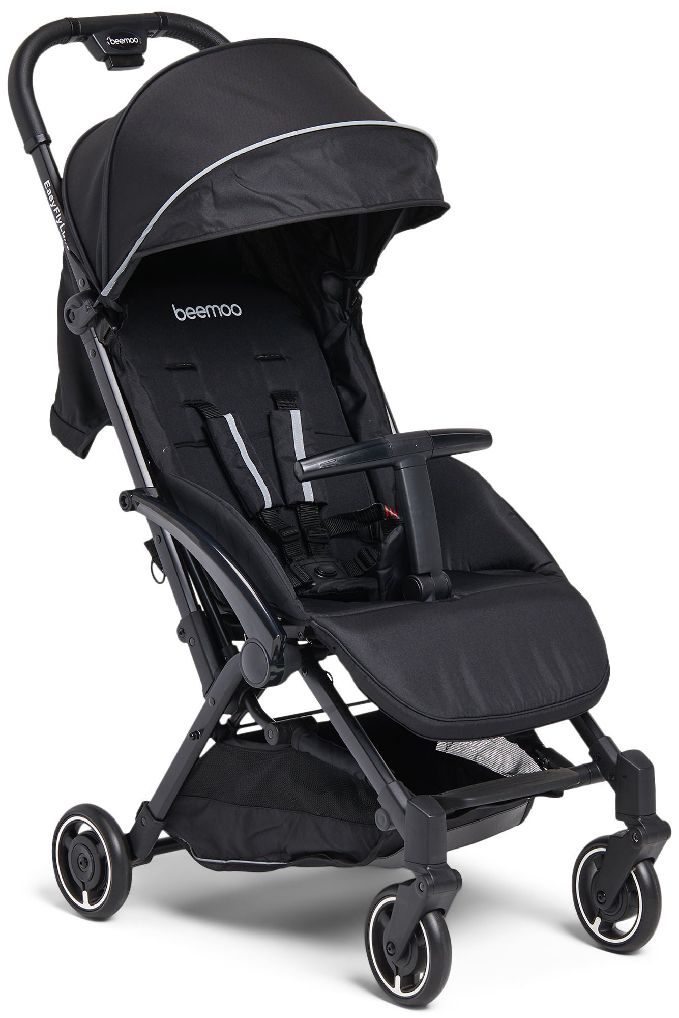 Beemoo Easy Fly Lux 2 Lastenrattaat, Black
