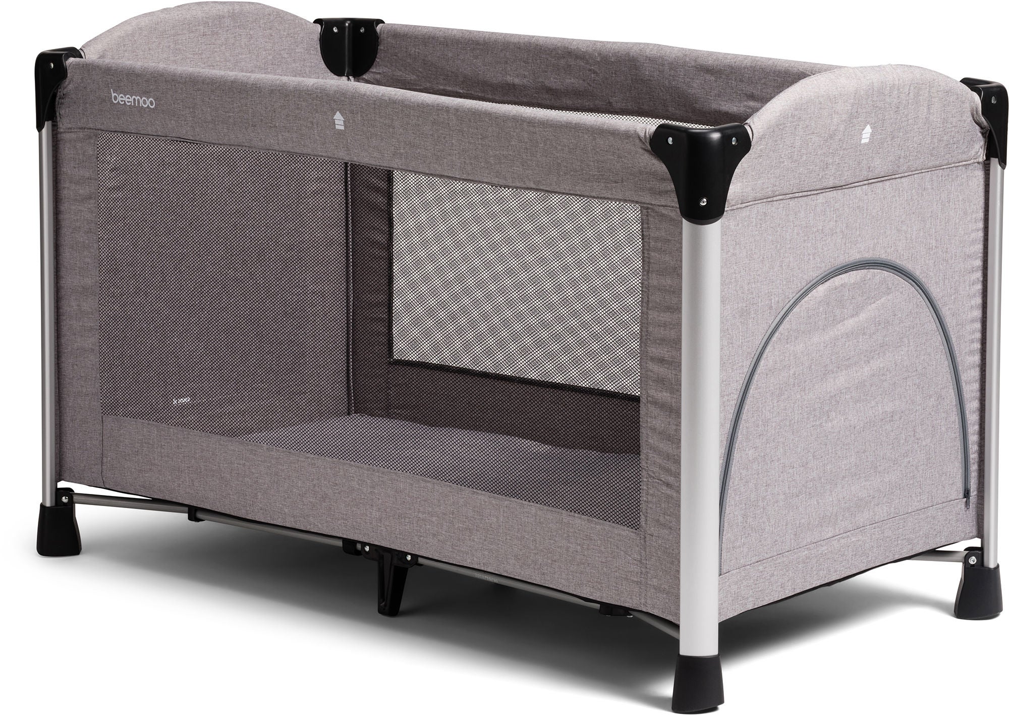 Beemoo Excellence Matkasänky, Grey Melange