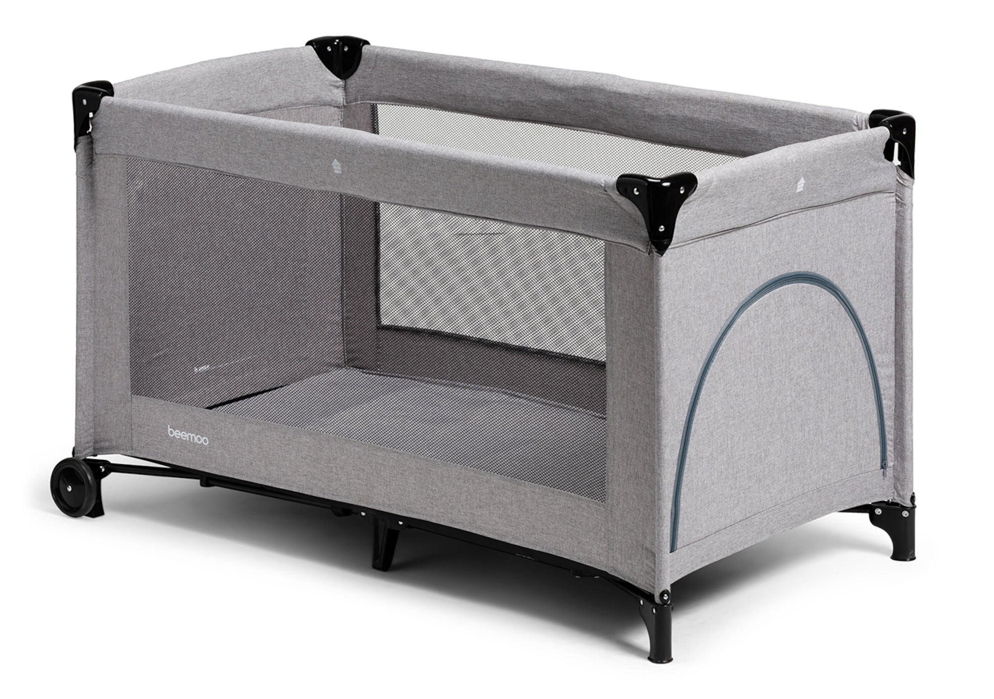 Beemoo Lux Matkasänky, Grey Melange