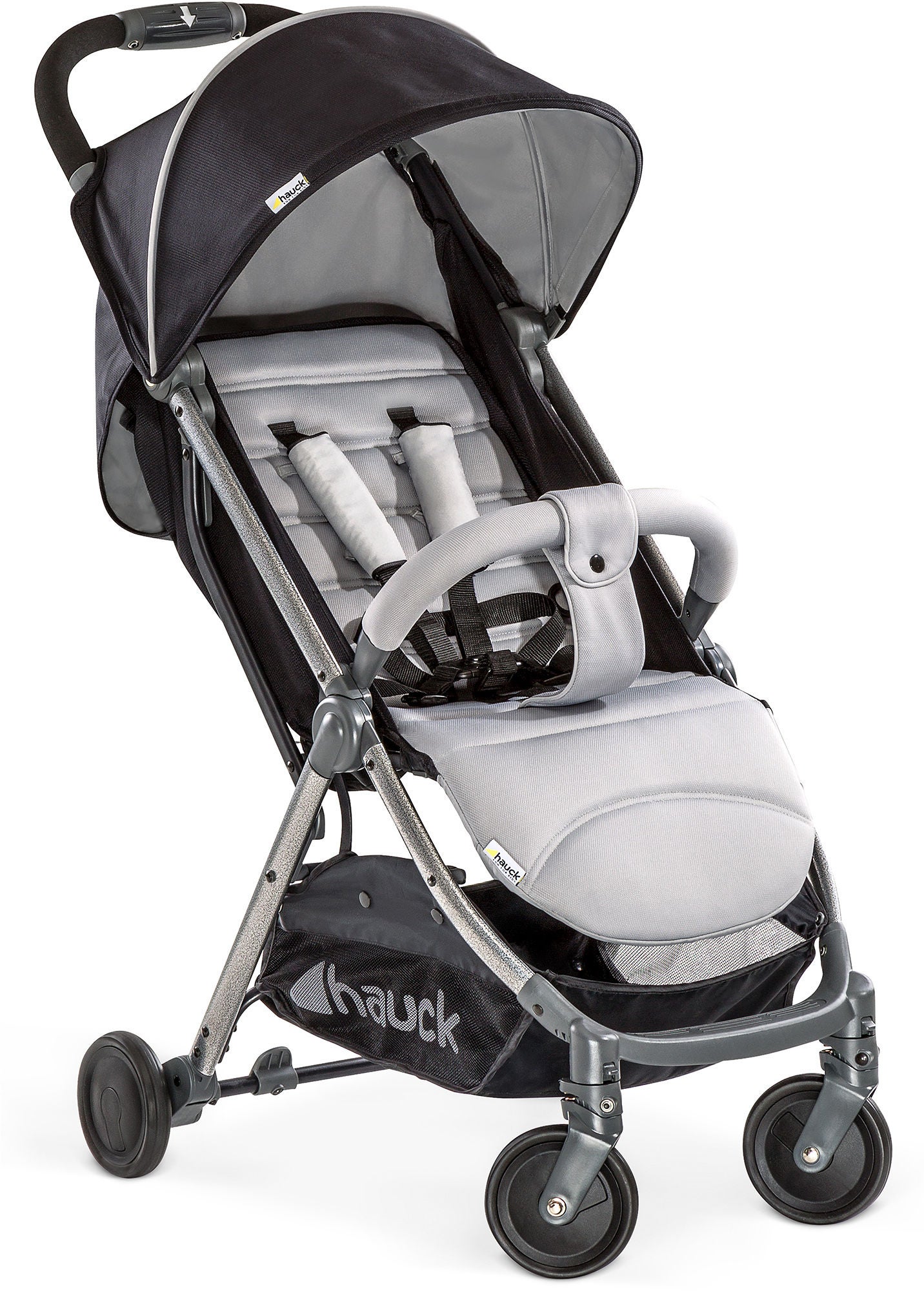 Hauck Swift Plus Lastenrattaat, Silver Charcoal