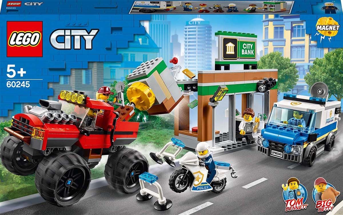 LEGO City Police 60245 Ryöstö Monsteriautolla