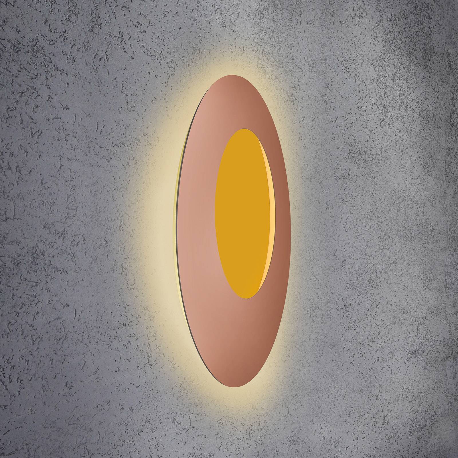 Escale Blade Open -LED-seinävalo RGB+W roosa 79cm