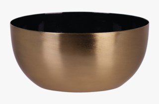 Bowl large kynttilänjalka musta