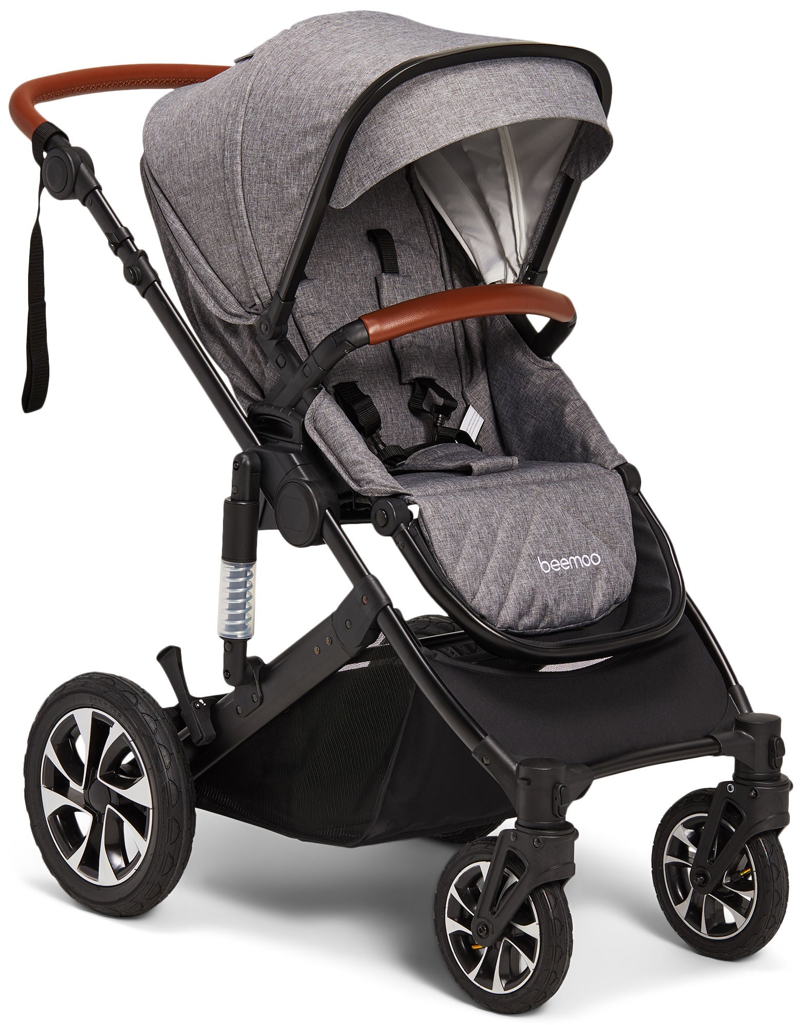 Beemoo Maxi 4 Lastenrattaat, Grey/Black