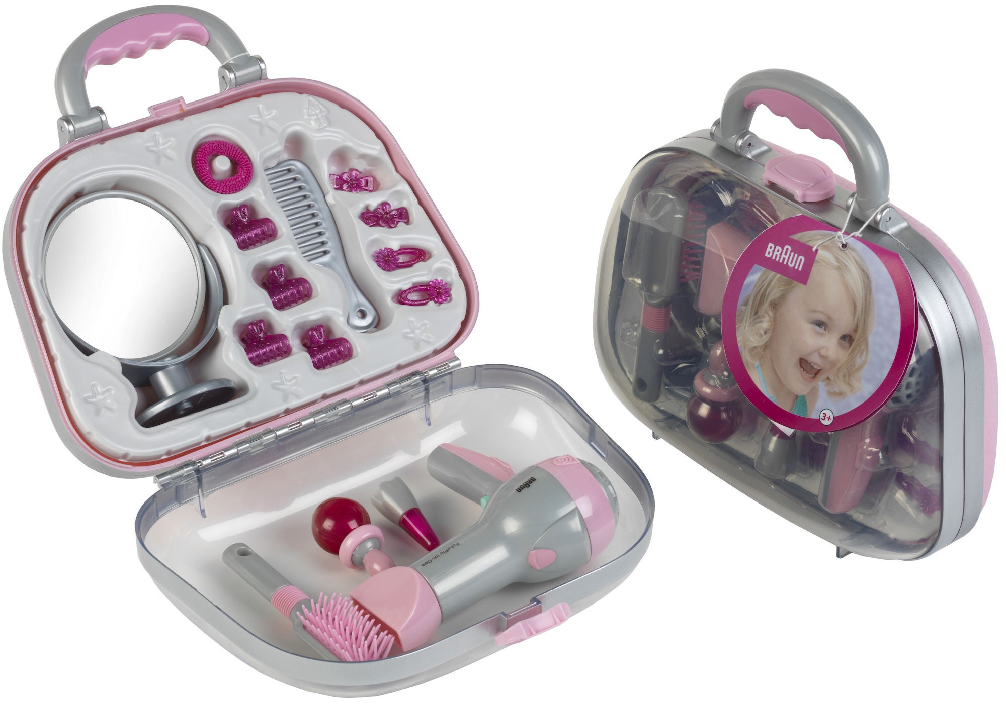 Braun Kampauslaukku + Hiustenkuivaaja