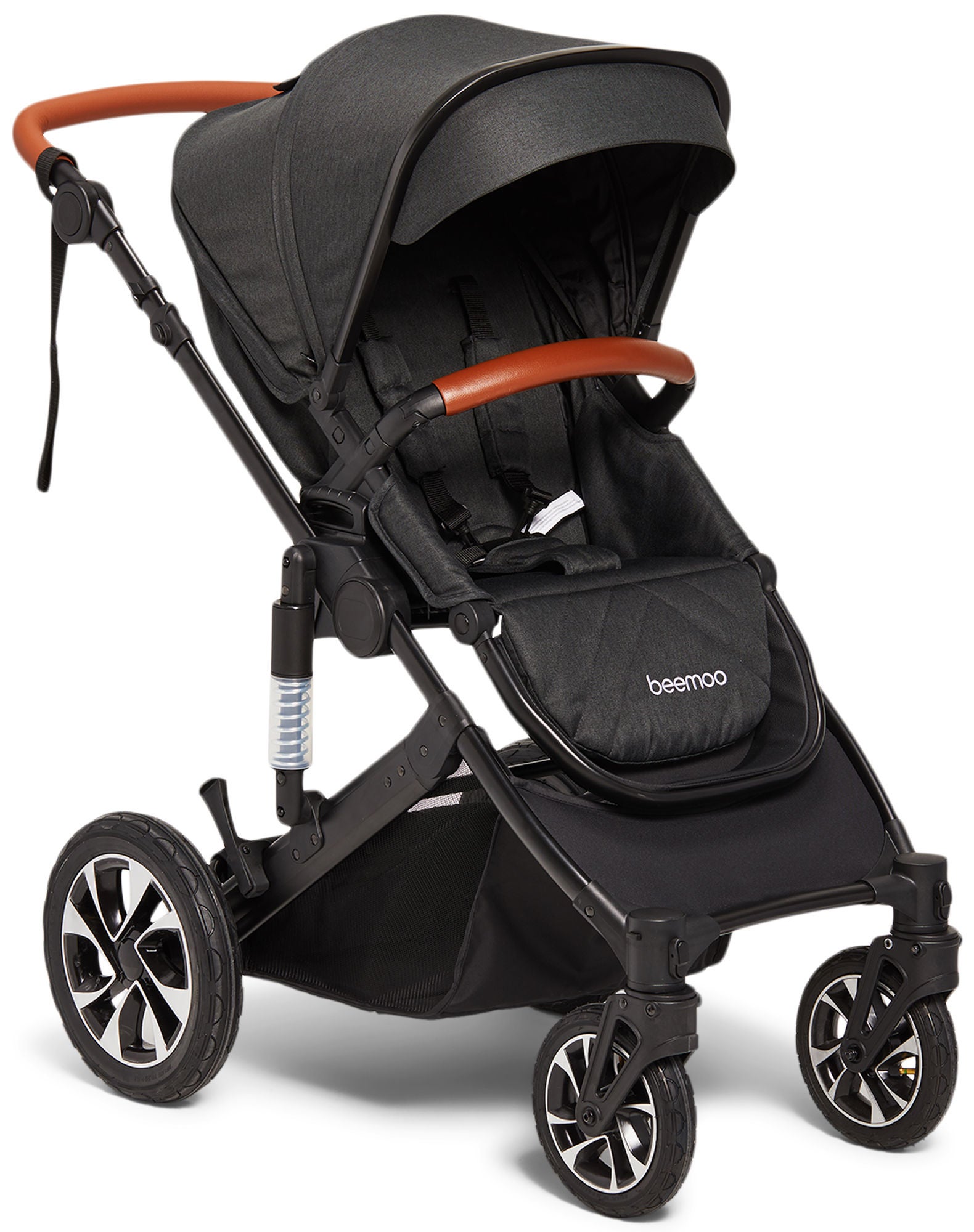 Beemoo Maxi 4 Lastenrattaat, Black/Black