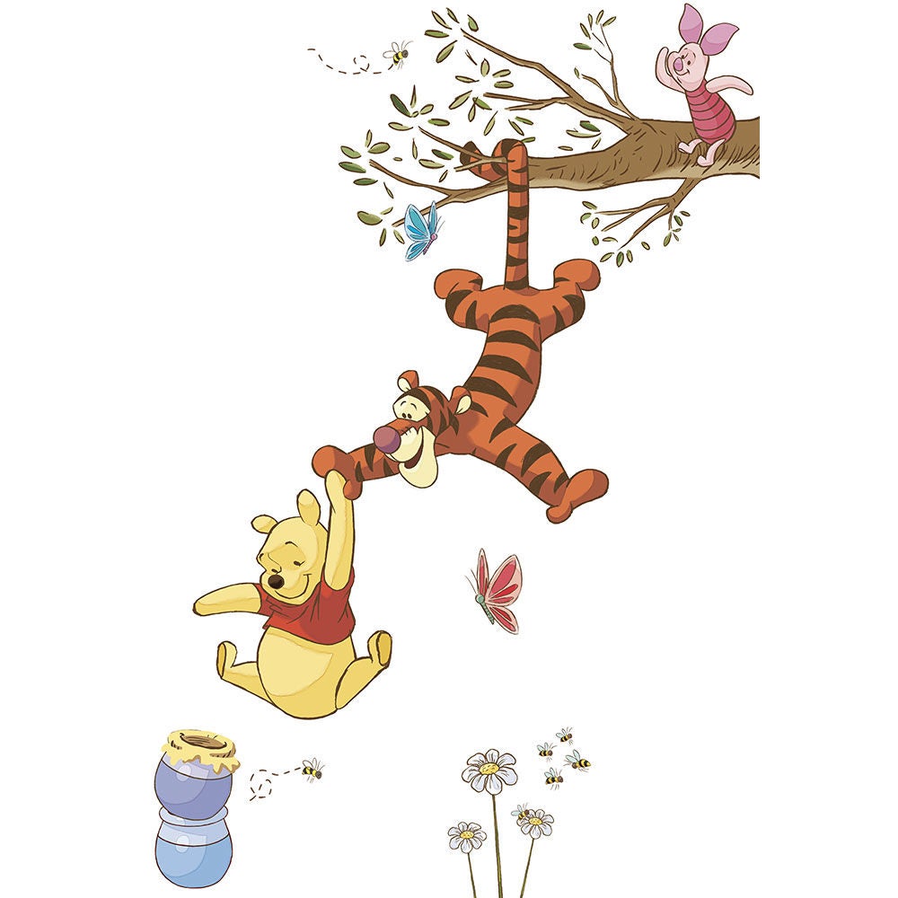 RoomMates Sisustustarrat Disney Nalle Puh