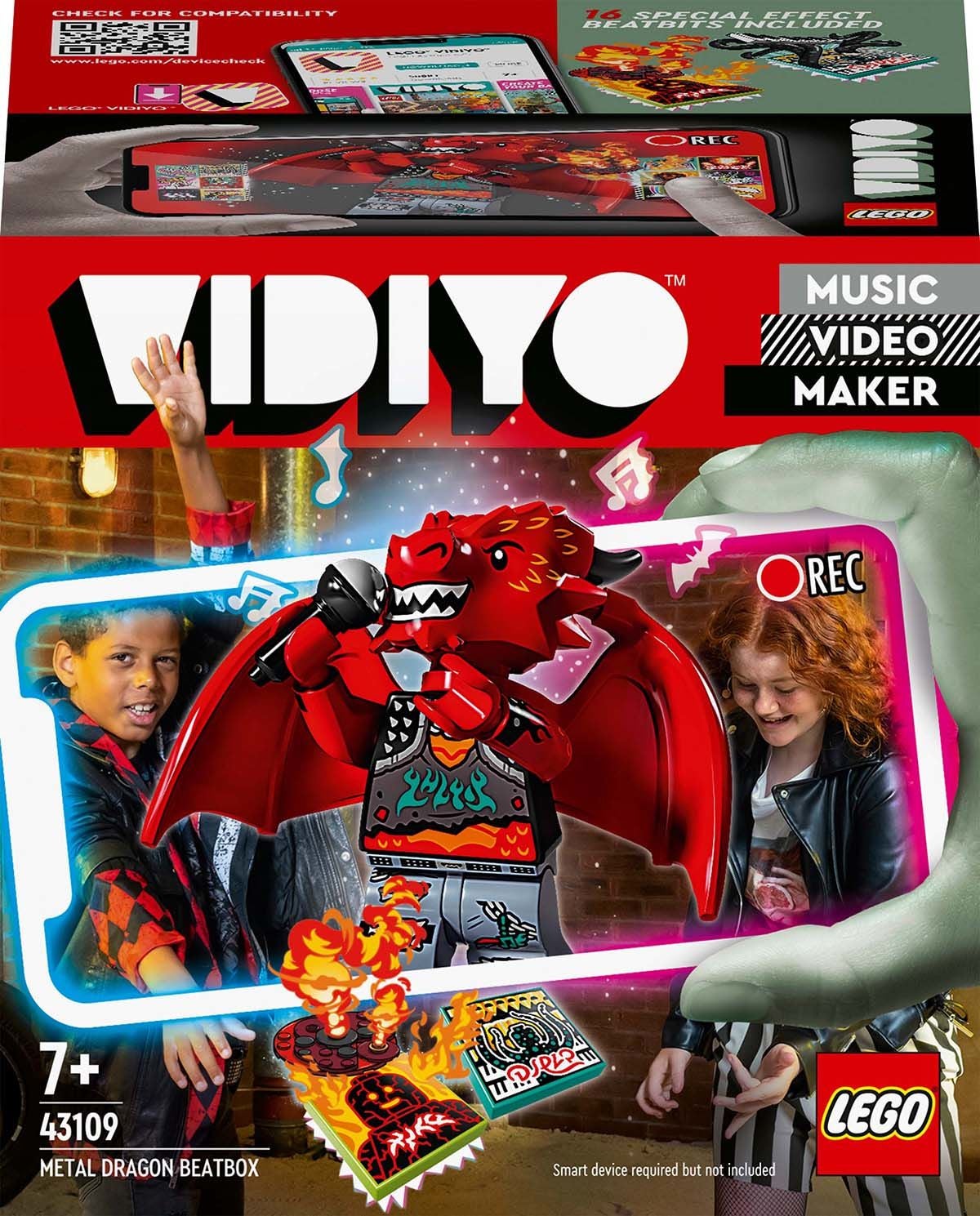 LEGO VIDIYO 43109 Metal Dragon BeatBox