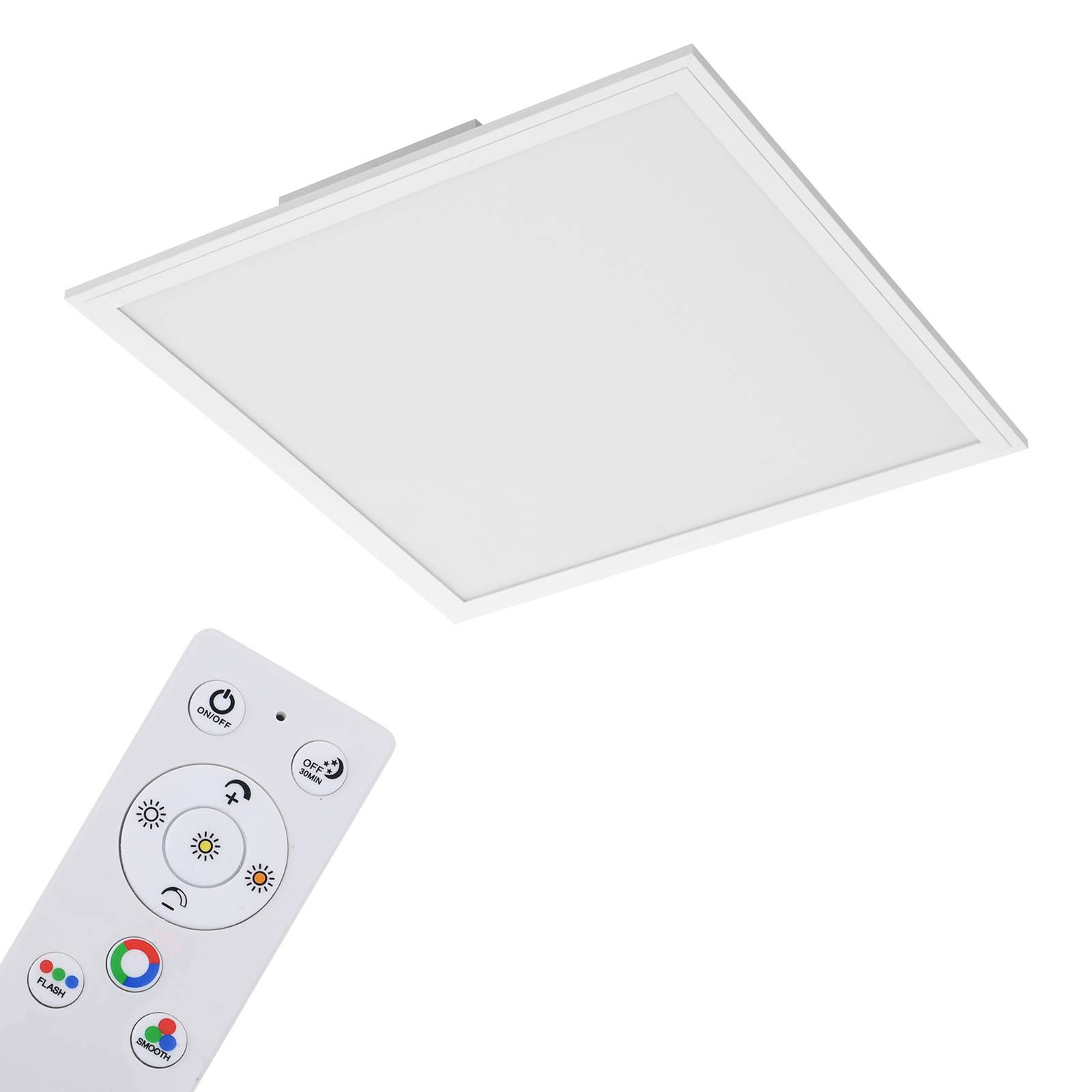 LED-paneeli Colour 45 cm x 45 cm, kaukosäädin