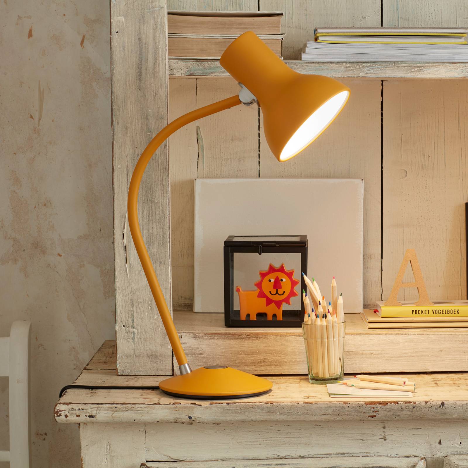 Anglepoise Type 75 Mini -pöytälamppu, kurkuma