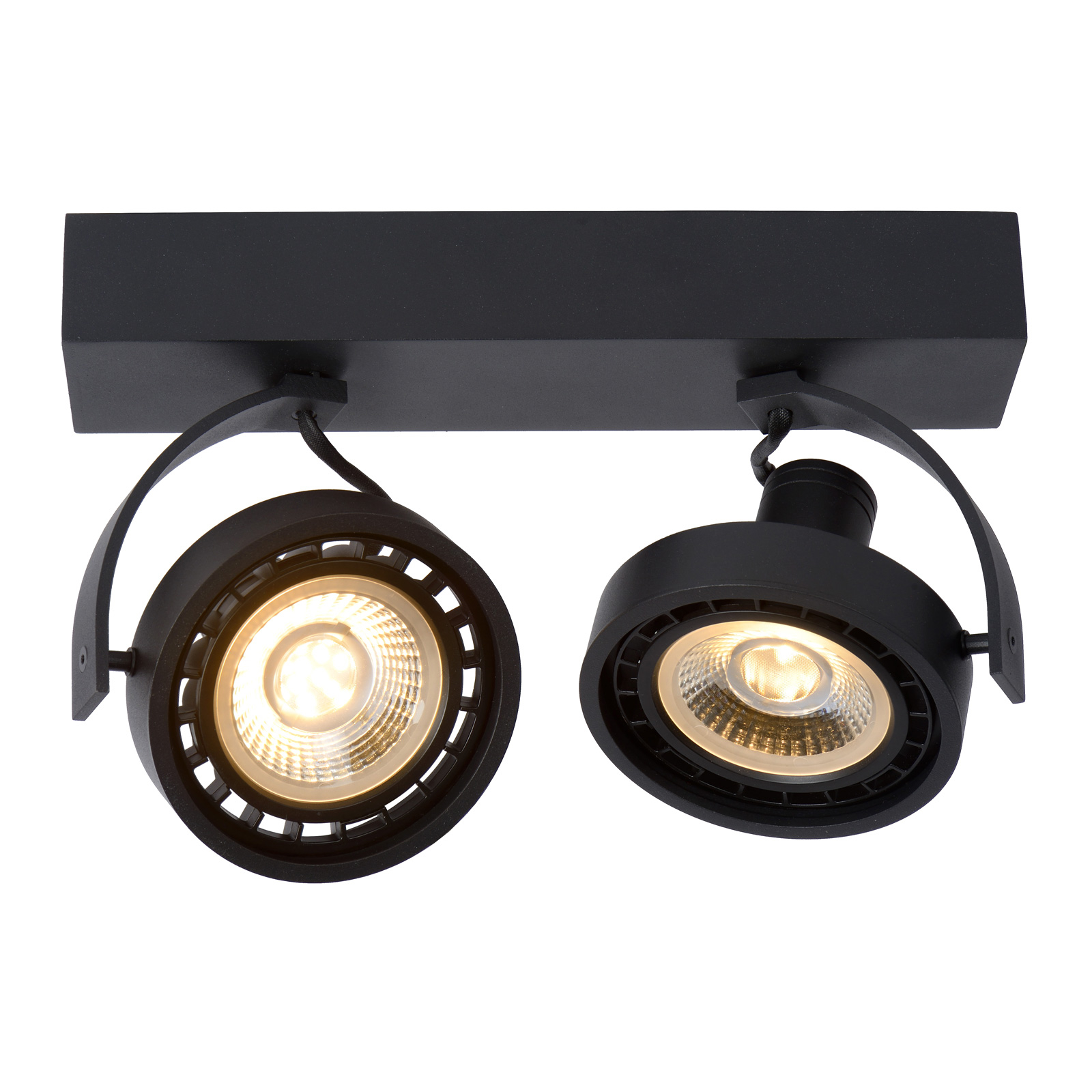 LED-kattokohdevalo Dorian 2-lamppuinen dim to warm
