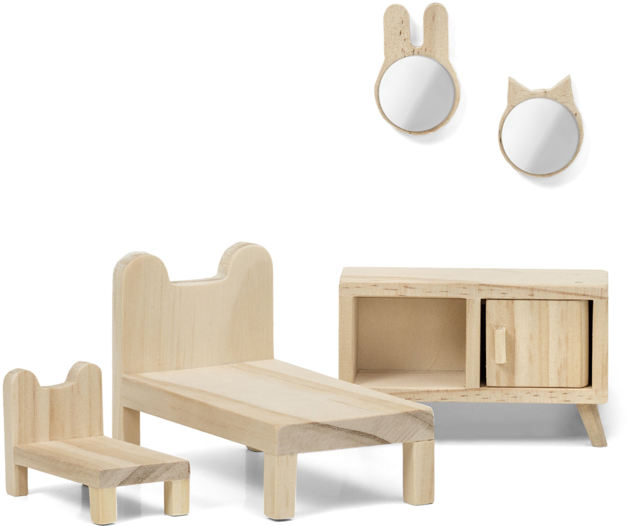 Lundby Nukkekodin Kalusteet Makuuhuonesetti DIY