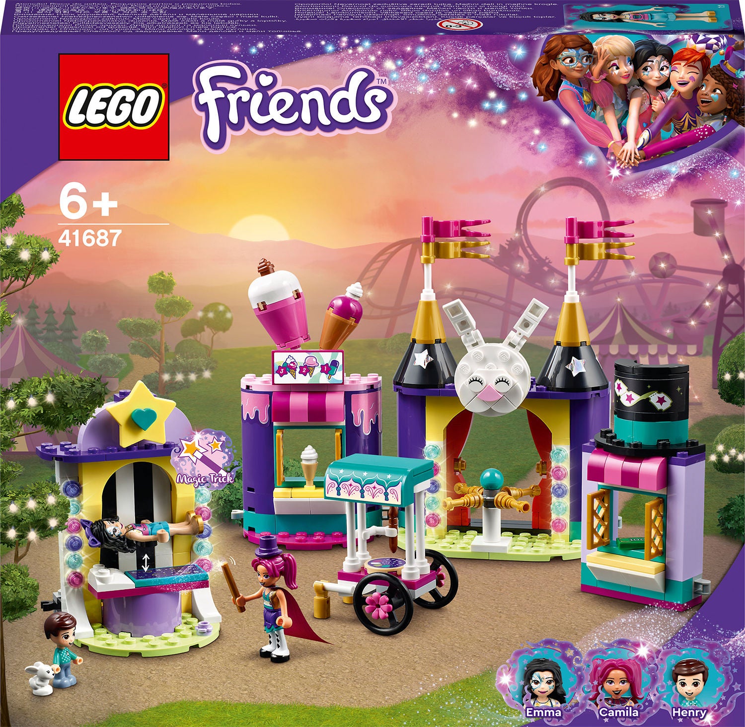 LEGO Friends 41687 Maagiset Tivolikojut
