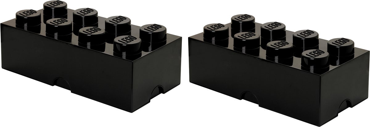 LEGO Säilytyslaatikot, Musta