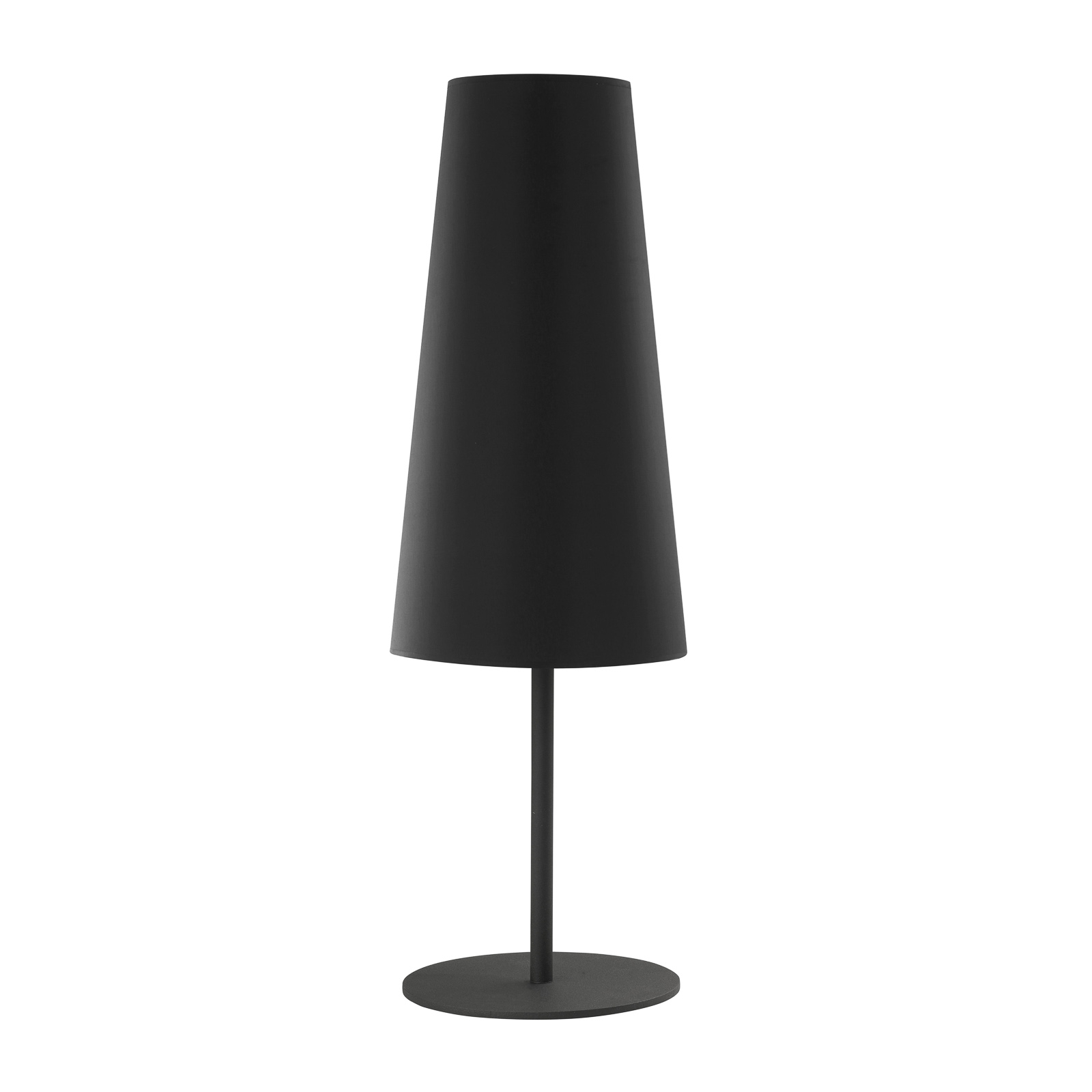 Pöytävalaisin Umbrella, korkeus 50 cm, musta