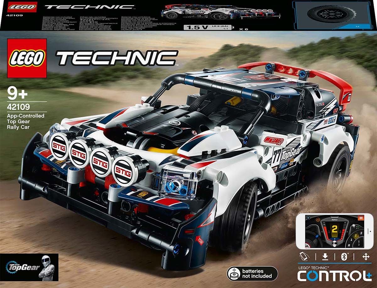 LEGO Technic 42109 Kauko-ohjattava Top Gear Ralliauto