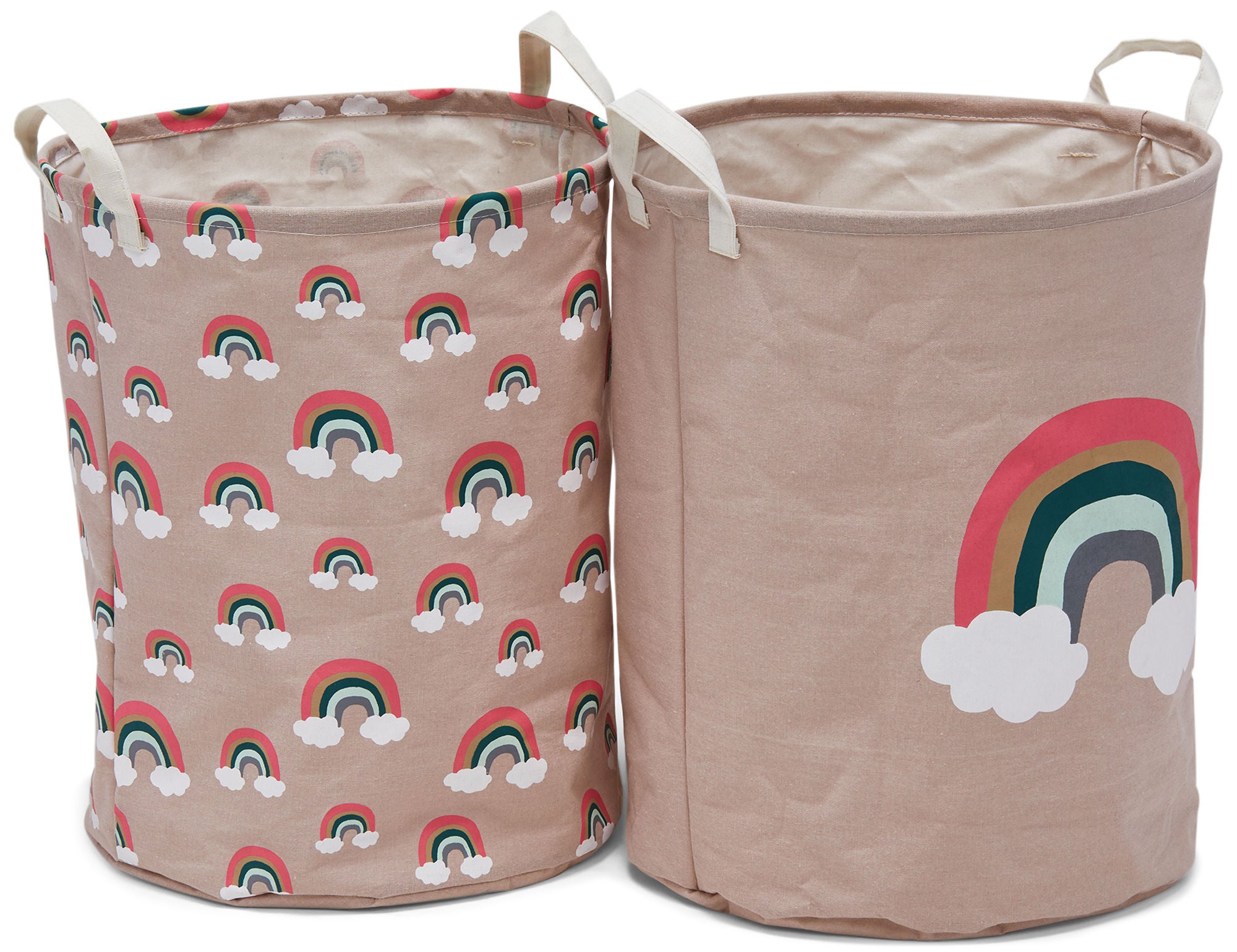 Alice & Fox Säilytyskorit 2-pack, Sateenkaari