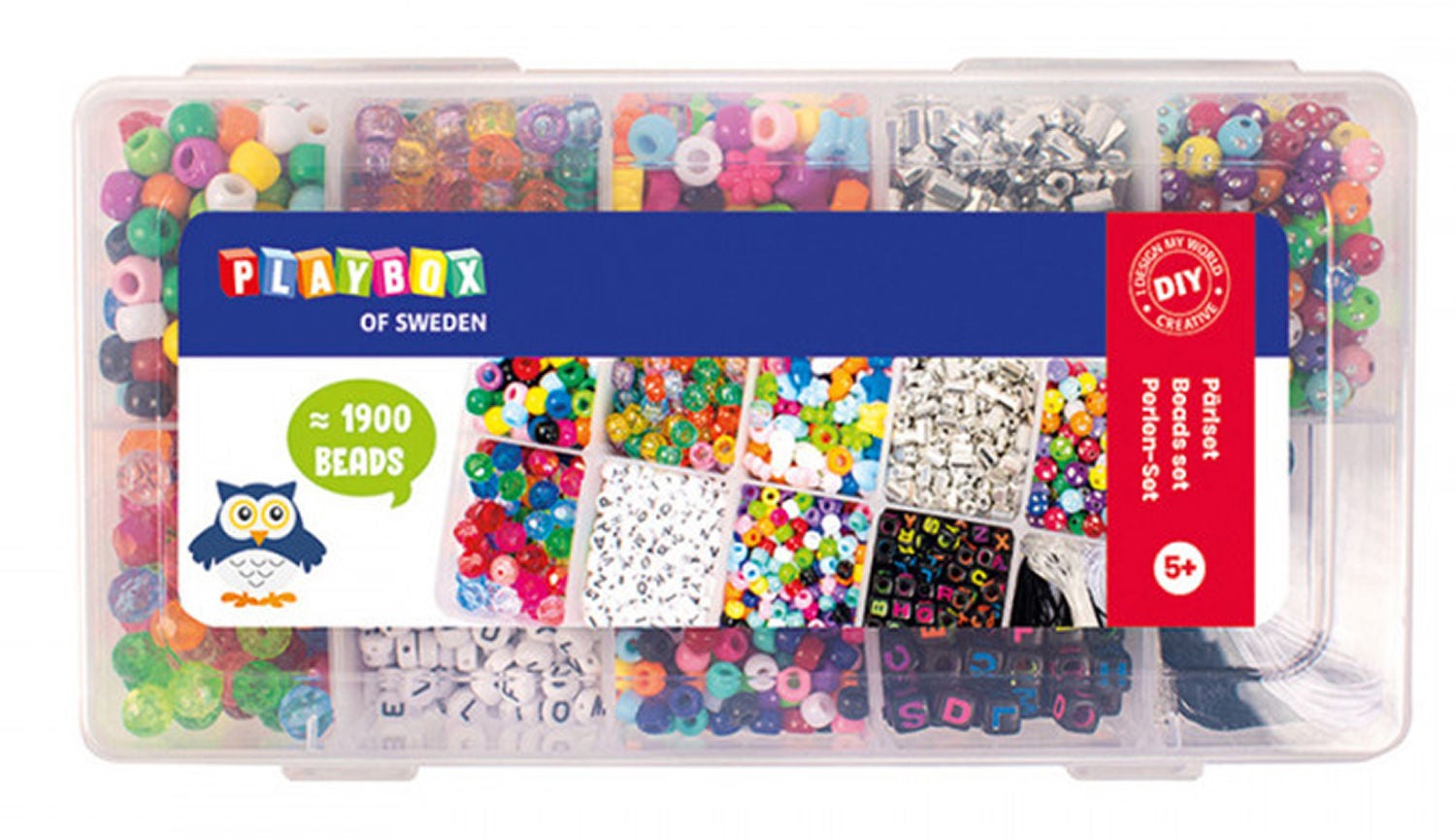 Playbox Helmisetti ja Säilytyslaatikko