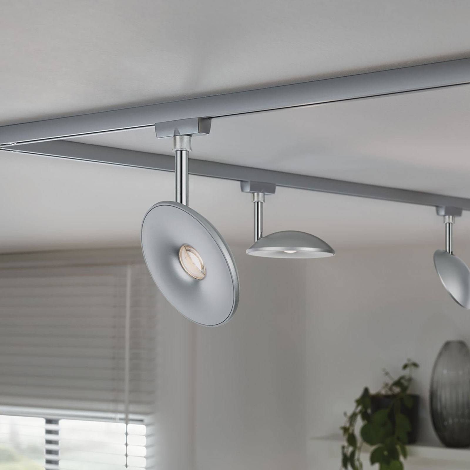 Paulmann URail LED-Spot Eye, mattakromi