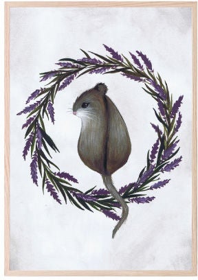 That's Mine Juliste Tiny Mouse 30x40