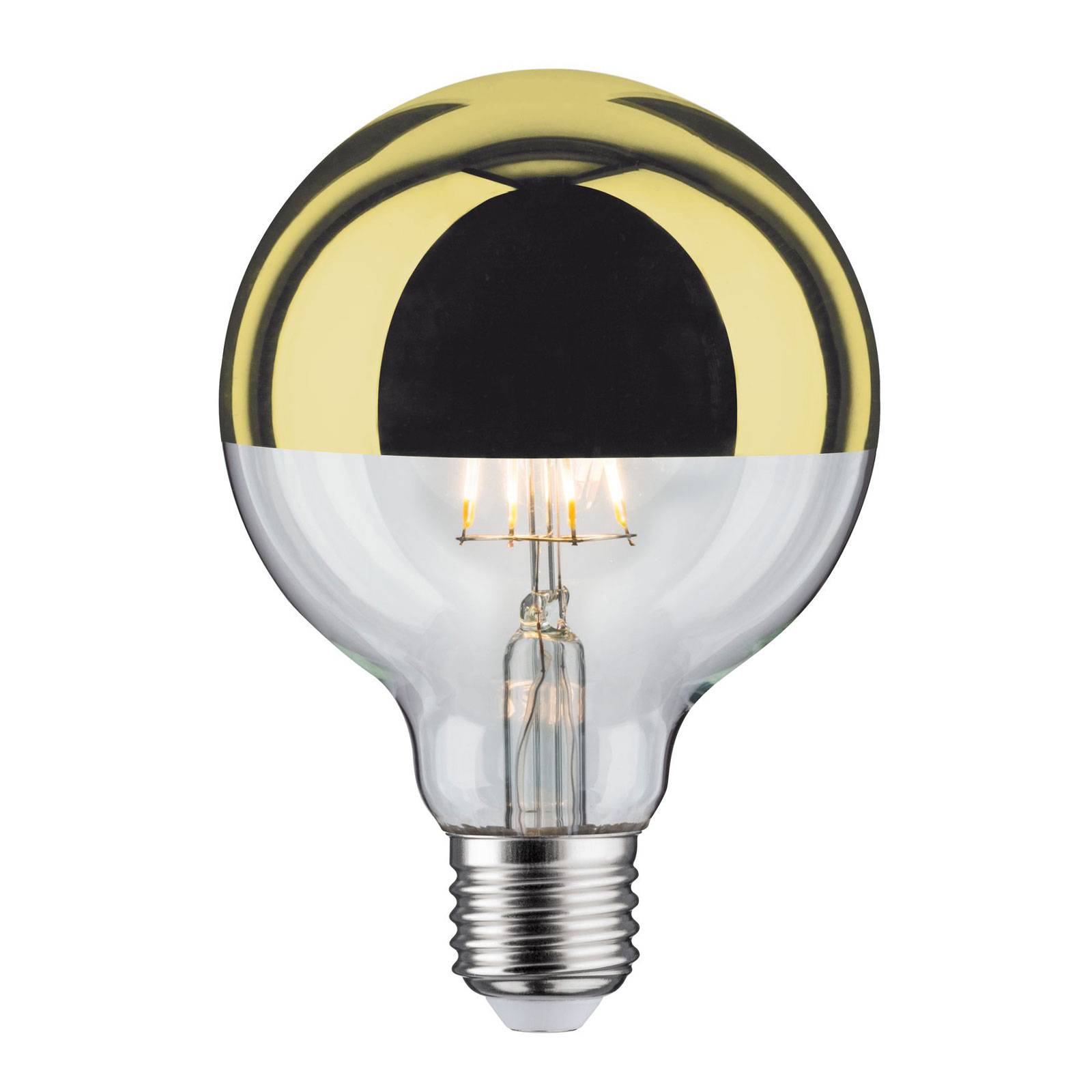 LED-lamppu E27 827 6,5W pääpeili kulta