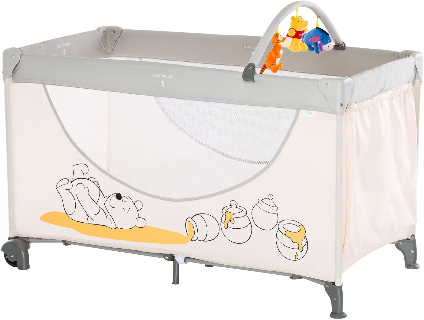 Hauck Dream N Play Go Matkasänky Nalle Puh, Cuddles