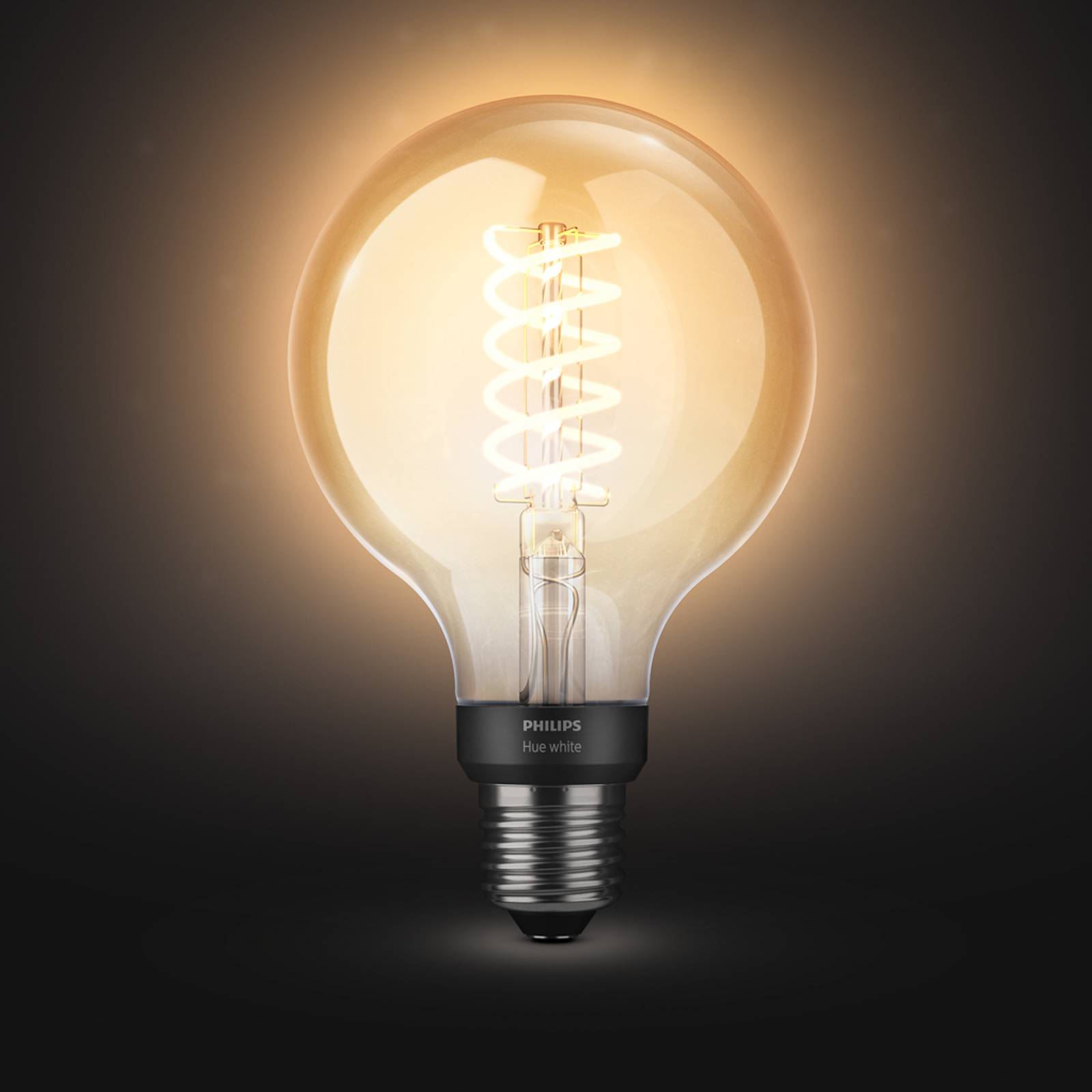 Philips Hue White 7W E27-filamenttilamppu GlobeG95