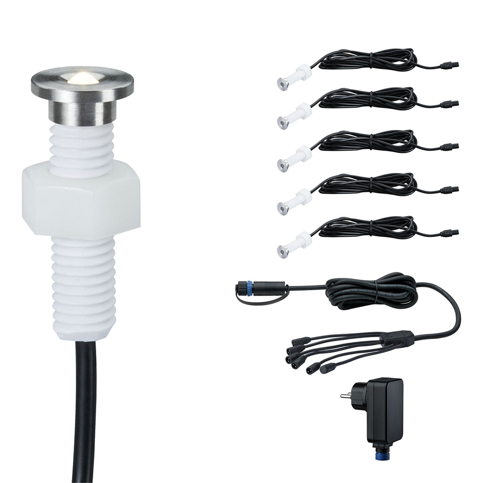 Paulmann Plug & Shine -uppovalo 93695 5 kpl perus
