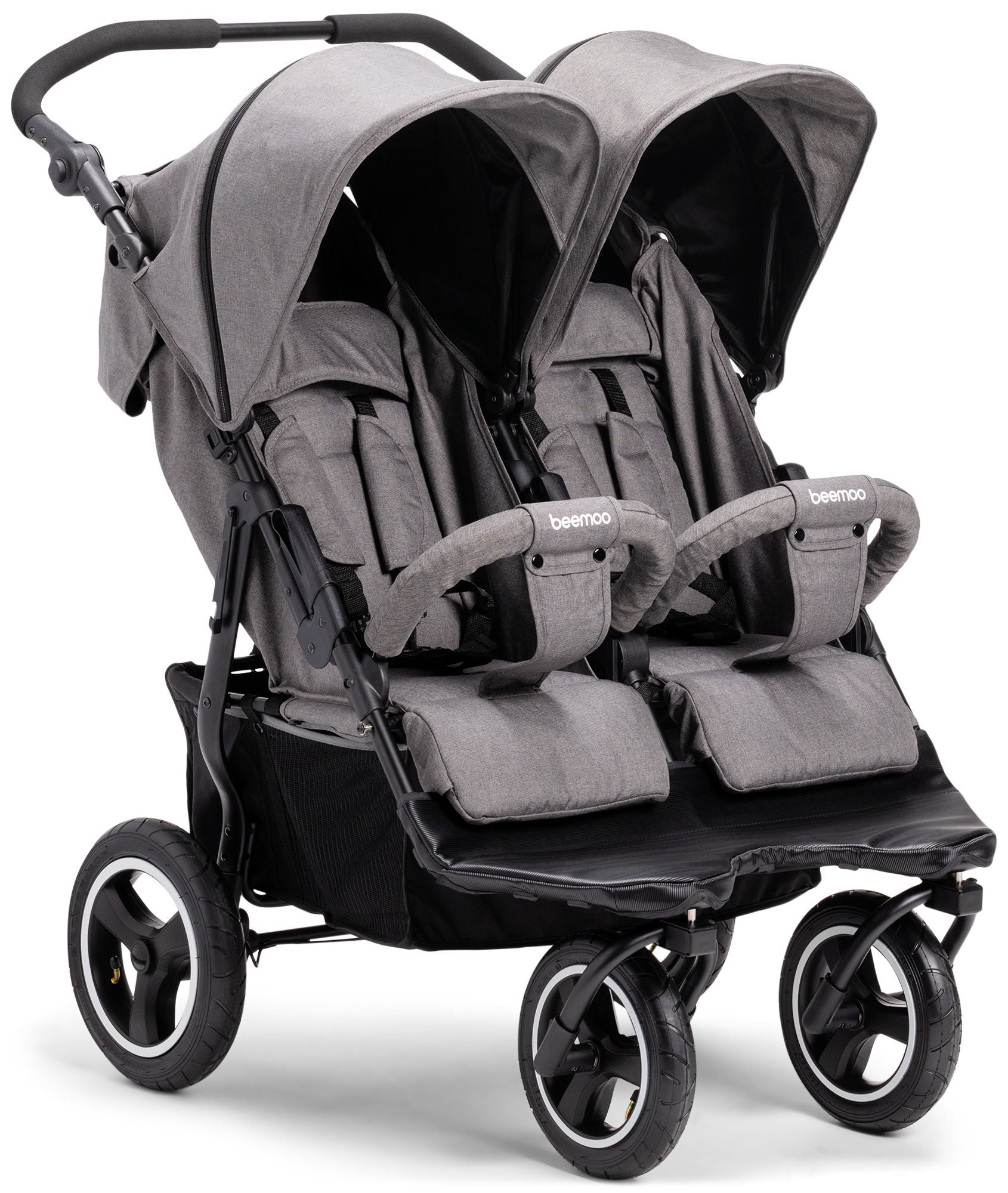 Beemoo Swing Sisarusrattaat, Grey Melange