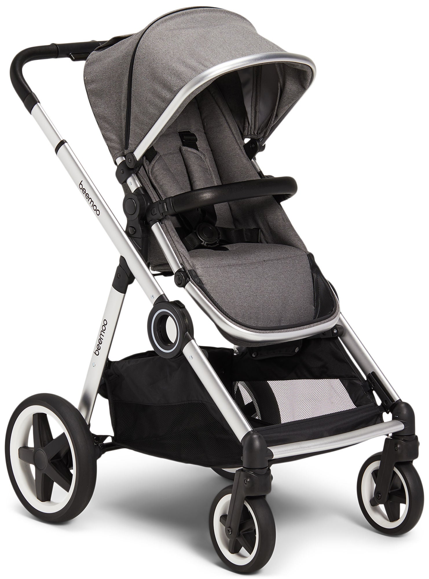 Beemoo Pro Multi Lastenrattaat, Grey Mélange