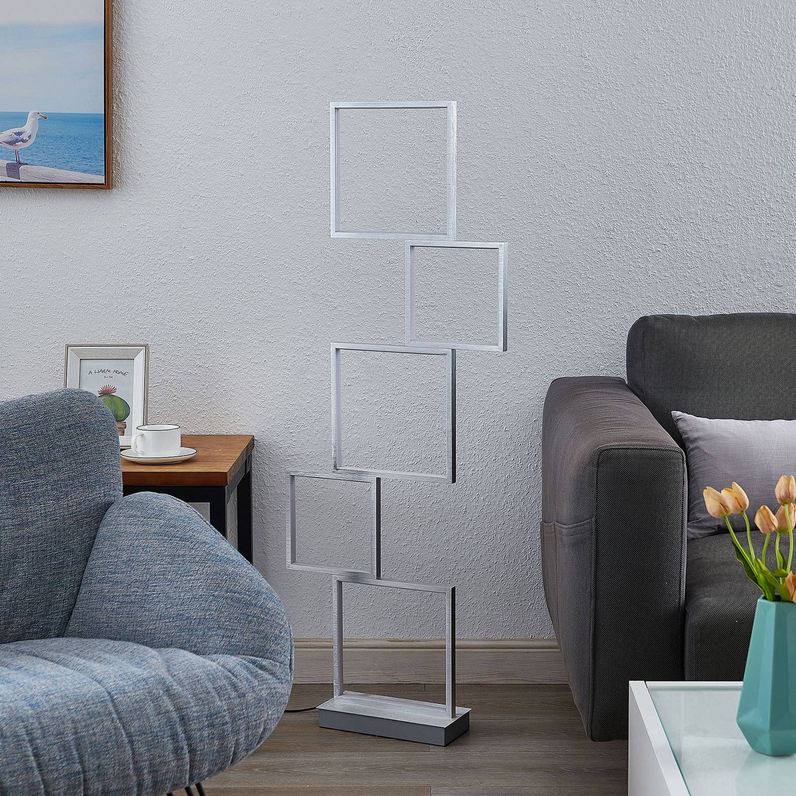 Lindby Adritha -LED-lattiavalaisin