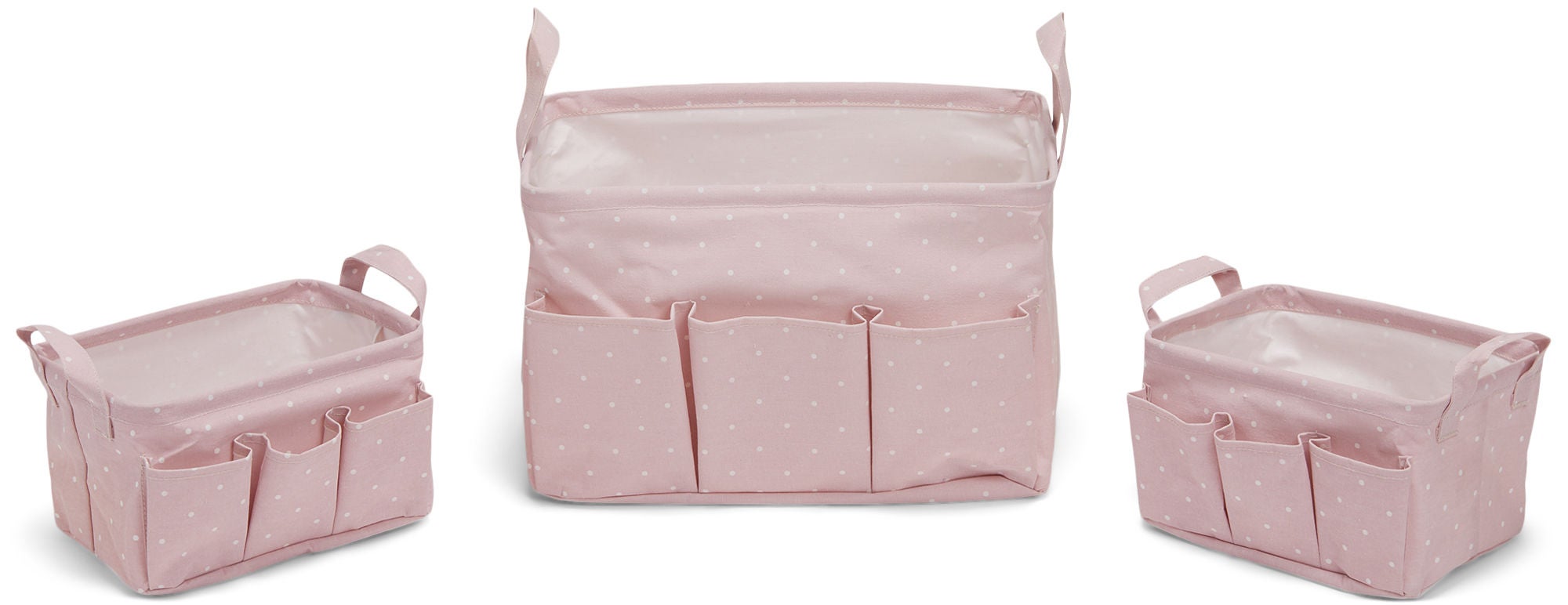 Alice & Fox Säilytyskori 3-Pack, Pink