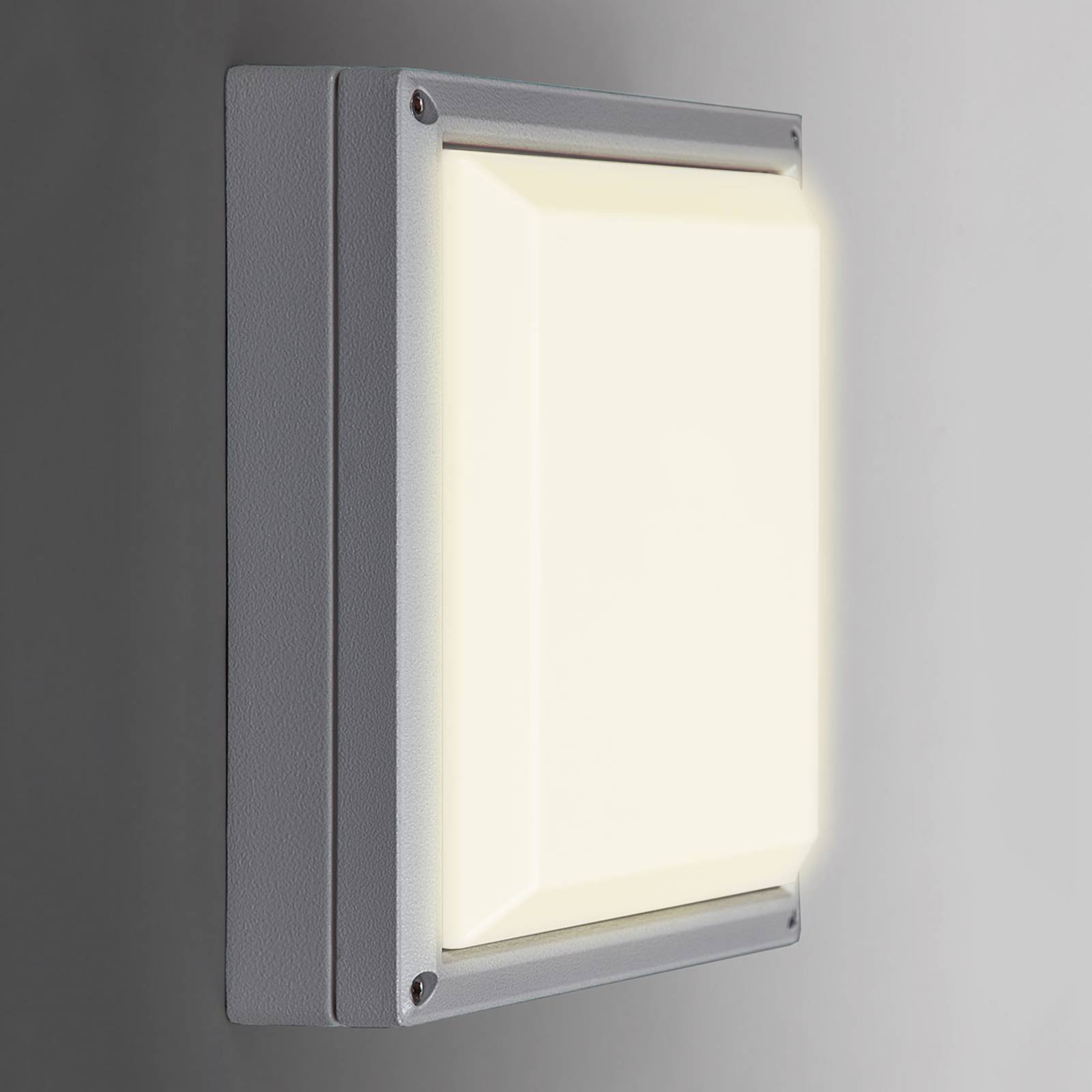 LED-seinävalaisin SUN 11, 13 W, vaaleanharmaa, 3 K