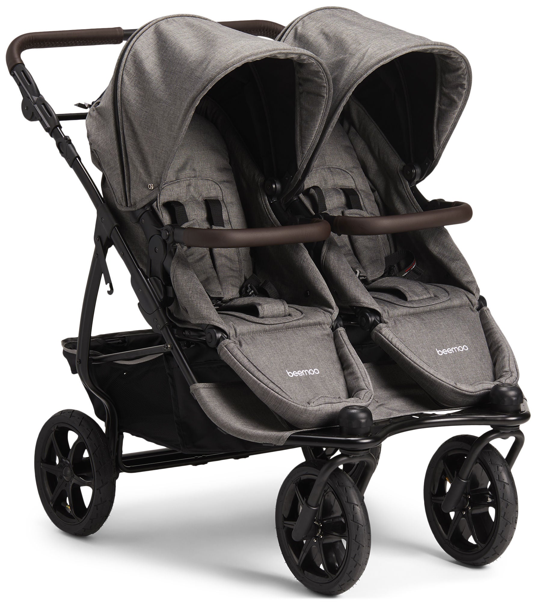 Beemoo L.A. Sisarusrattaat 2019, Grey Melange/Black