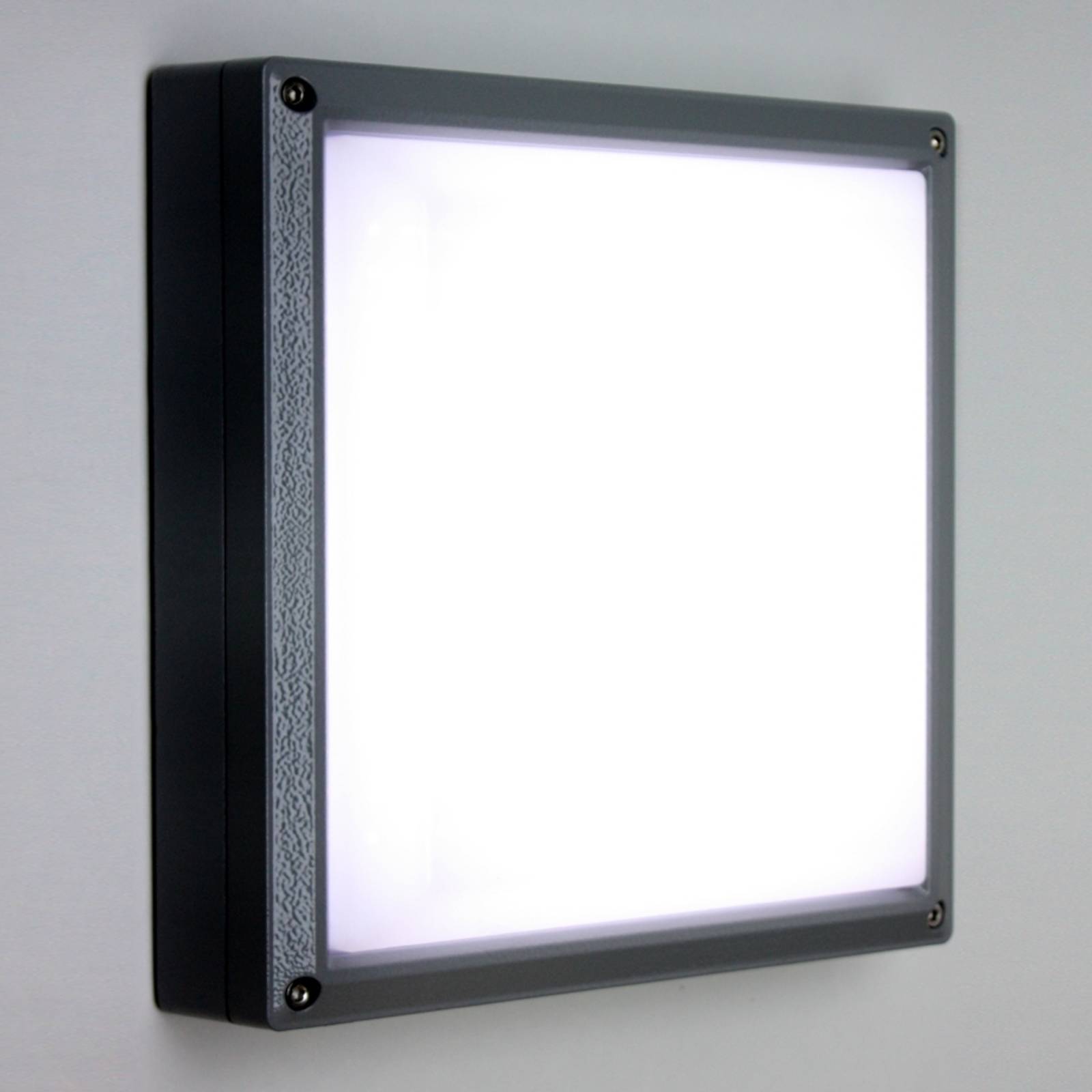 LED-seinävalaisin SUN 11, 13 W 4 K, antrasiitti