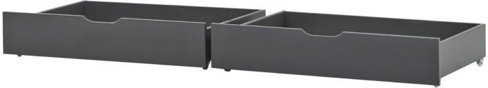 Hoppekids Sängynaluslaatikot 2 pack, Smoked Pearl