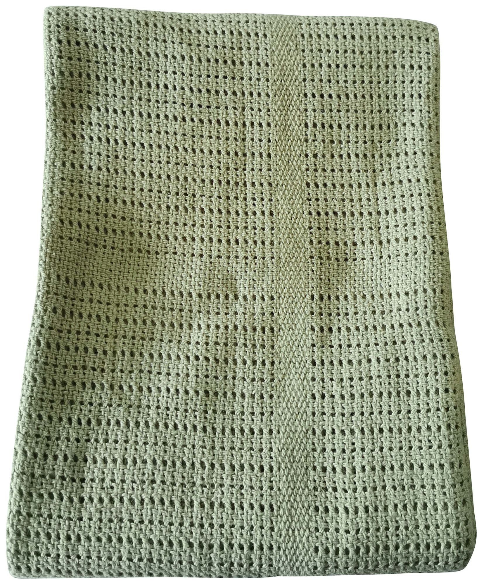 BabyDan Cotton Blanket Viltti, Dusty Green