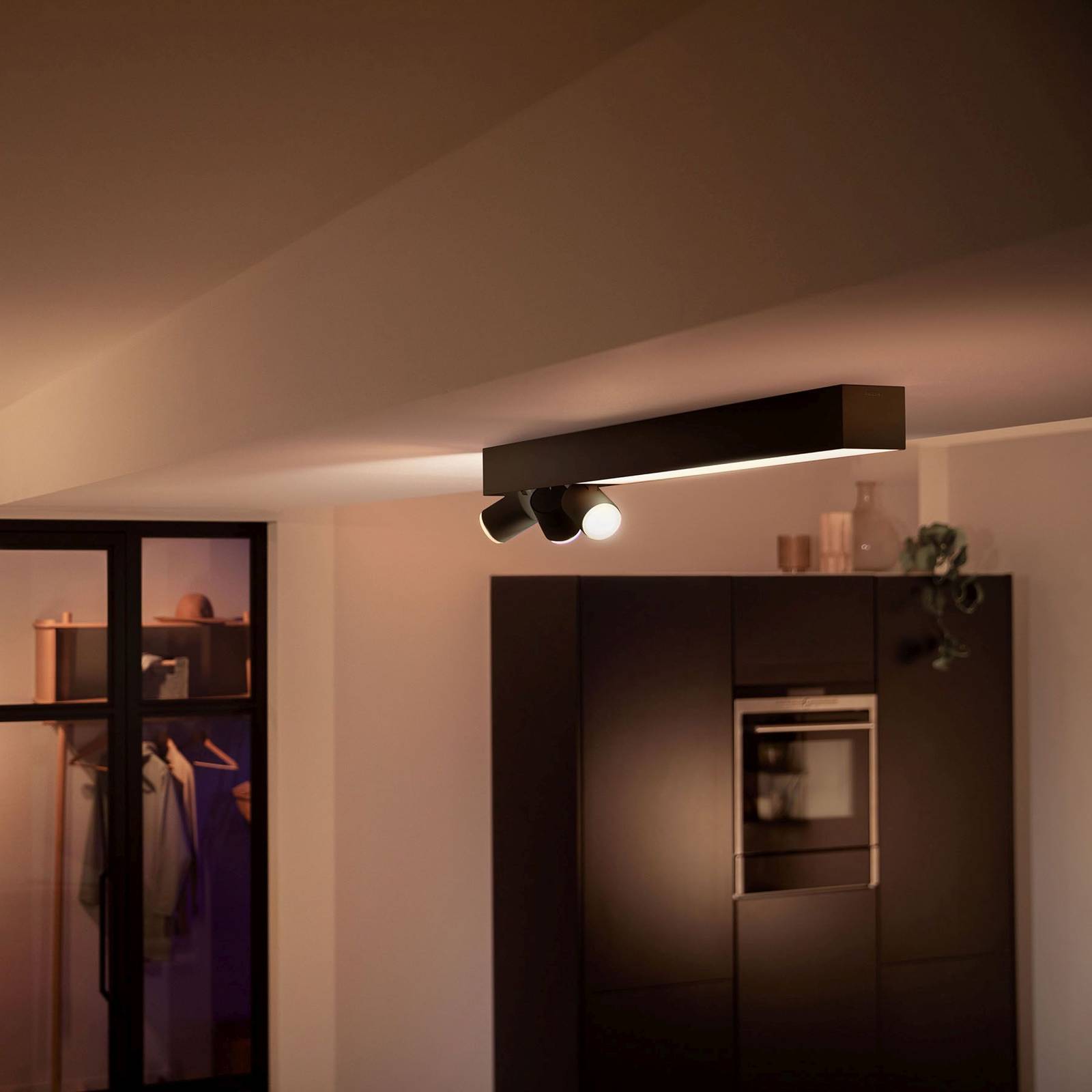 Philips Hue Centris -kattospotti 3-lamppuinen