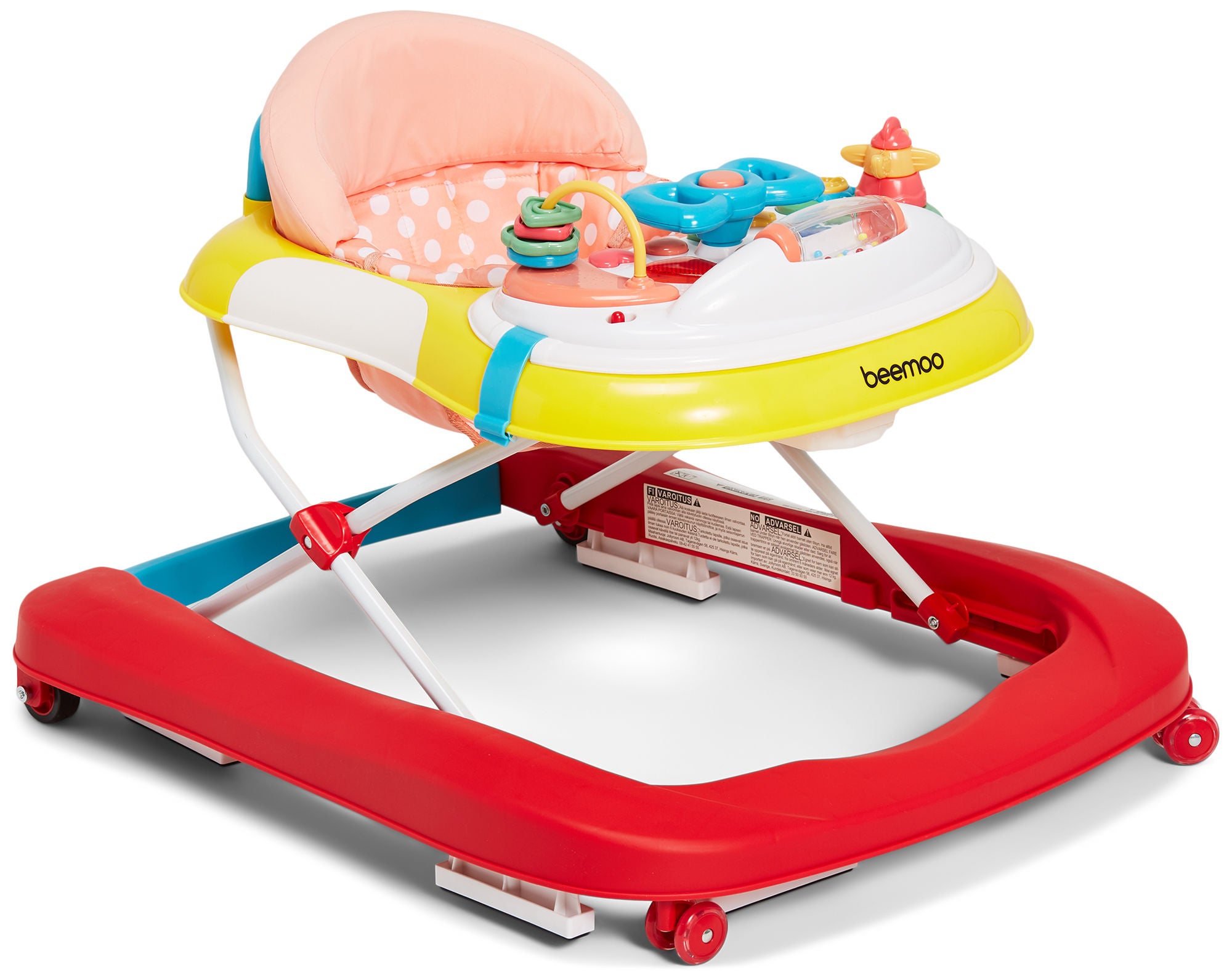 Beemoo Play Kävelytuoli, Melon Pink