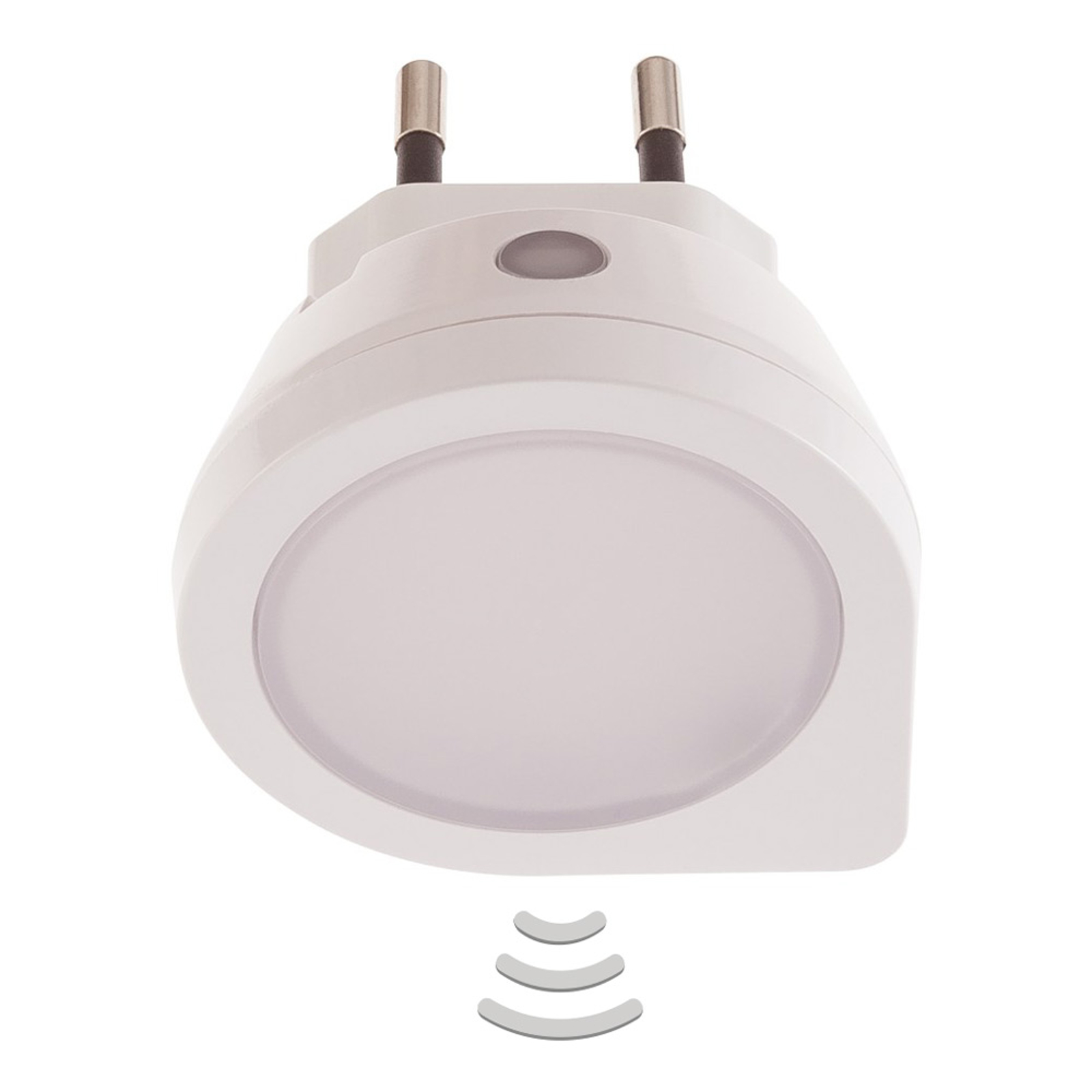 LED-pistokevalaisin-yövalo Luna tunnistimella