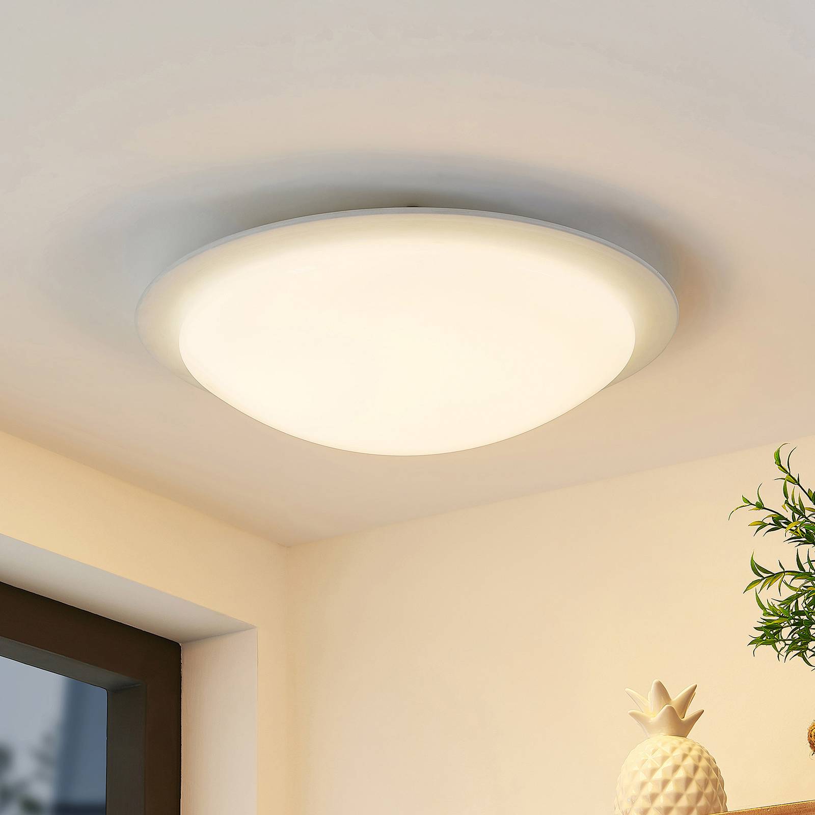 Lindby Aurela -LED-kattovalaisin CCT RGB Ø 42,5 cm