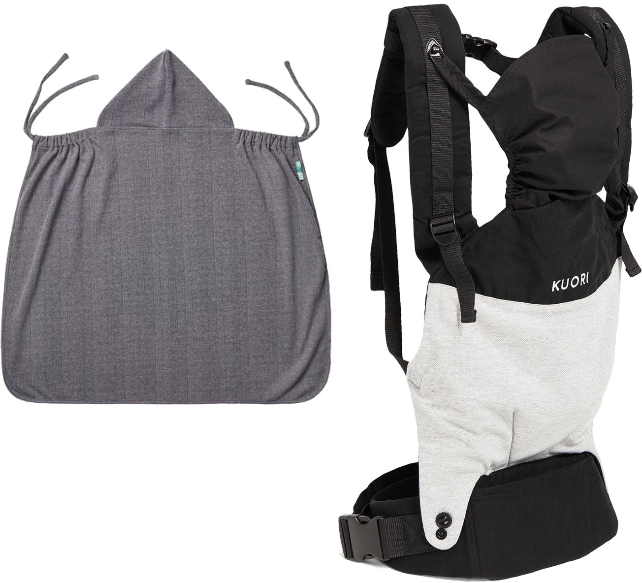Kuori Comfort Kantoreppu ja Päällinen, Jersey Grey