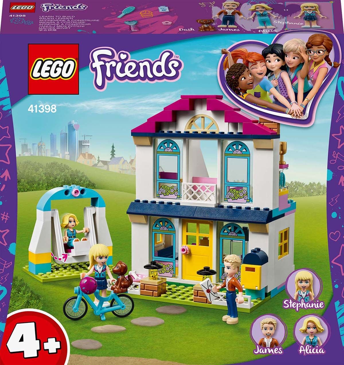 LEGO Friends 41398 4+ Stephanien talo