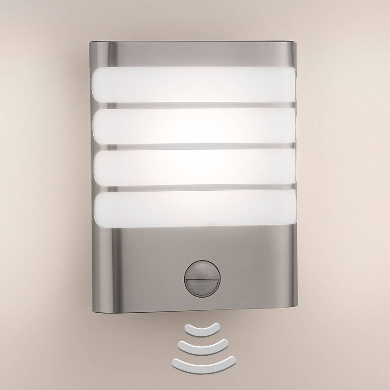 Philips Raccoon LED-seinävalo ruostumaton teräs