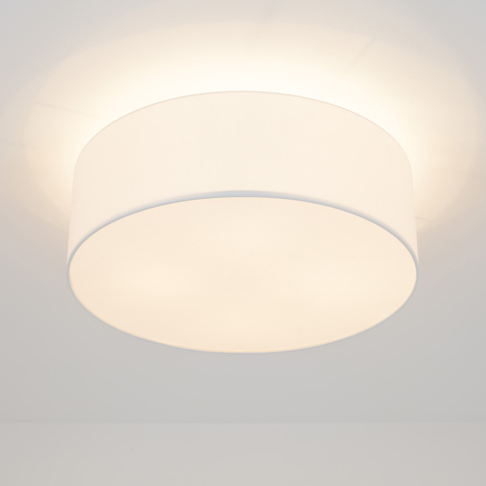 LED-kattovalo Gala, 50 cm, sintsi valkoinen