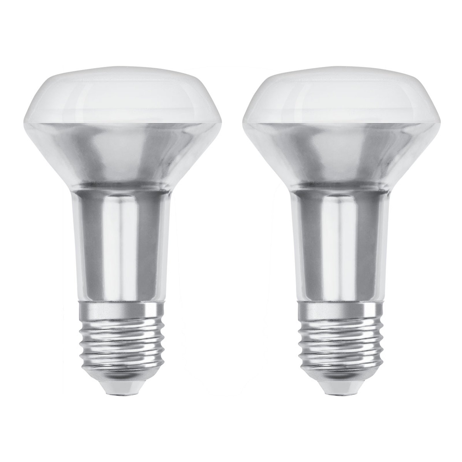 OSRAM-LED-heljastin E27 3,3W 2 700 K 36° 2 kpl