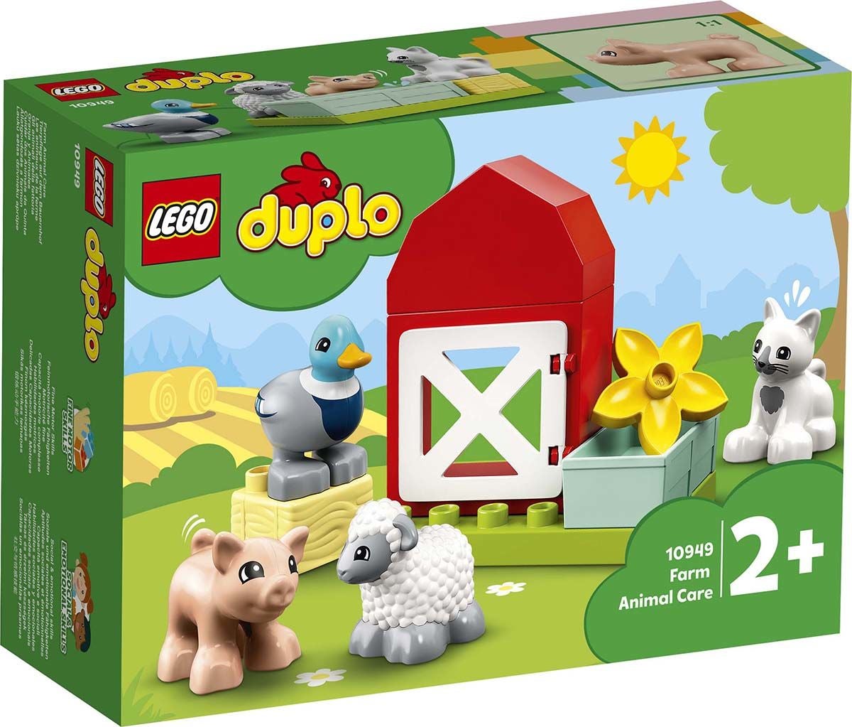 LEGO DUPLO Town 10949 Maatilan Eläimet